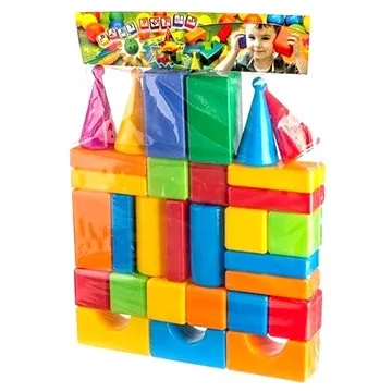 Teddies Stavebnica kocky veľké 30 ks (5907760025111)