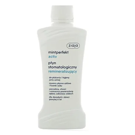 ZIAJA Mintperfect Remineralizujúca ústna voda Activ 500 ml