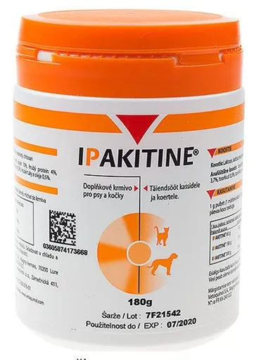 IpaKitine na podporu obličiek pri chronickej nedostatočnosti obličiek u psov a mačiek 180g
