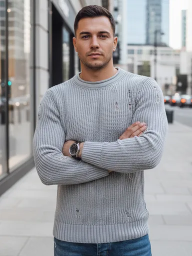 Pánsky sveter v modernom prevedení