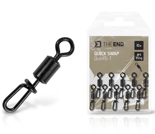 Delphin rychlovýmenný obratlík theend quicks-t #4 35 kg 10 ks