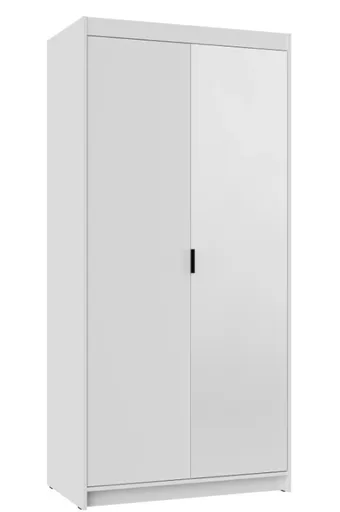 ArtLemp Šatníková skriňa ELLEN 2D1 so zrkadlom | biela