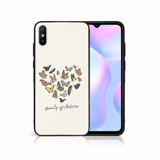MY ART Silikónový obal Xiaomi Redmi 9A / 9AT BUTTERFLIES (240)
