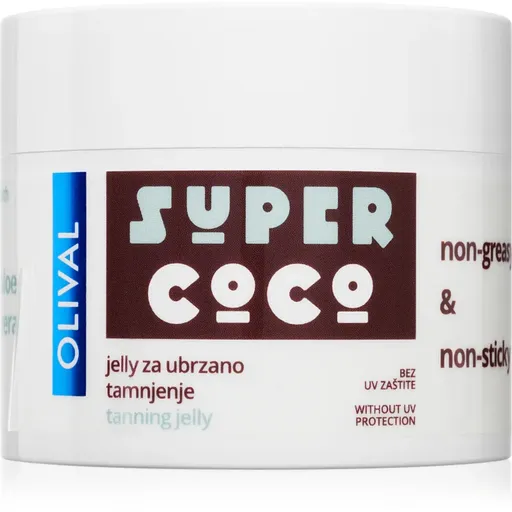 Olival SUPER Coco hydratačný gél krém pre urýchlenie opálenia 100 ml