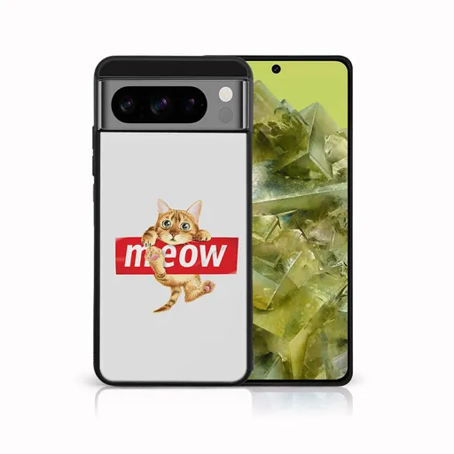MY ART Ochranný kryt pre Google Pixel 8 Pro MEOW (183)