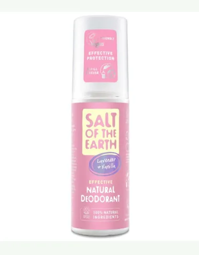 Prírodný kryštálový deodorant PURE AURA - levandula, vanilka, sprej 100ml