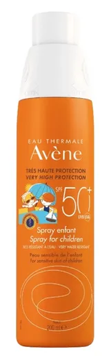 AVENE SPRAY ENFANT SPF50+ sprej pre deti veľmi vysoká ochrana 200ml
