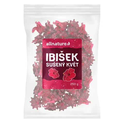ALLNATURE Ibištek sušený kvet 250 g
