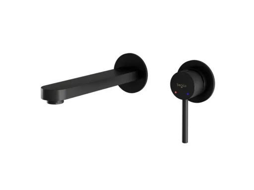 BESCO - Podomietková umývadlová batéria Decca - Radiátory - Farebné prevedenie HL - Čierna matná BABUDSCZ