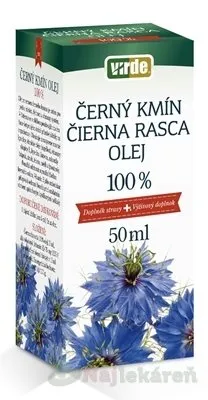 Virde Čierna rasca olej 100% 50 ml