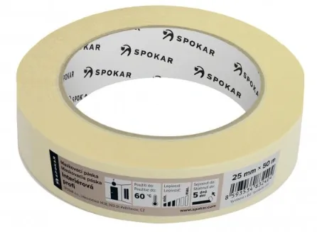 SPOKAR - Maskovacia maliarska páska PROFI 25mm x 50m