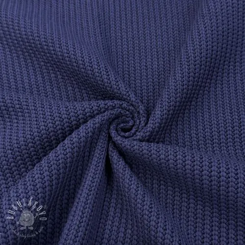 Svetrovina BIG KNIT navy