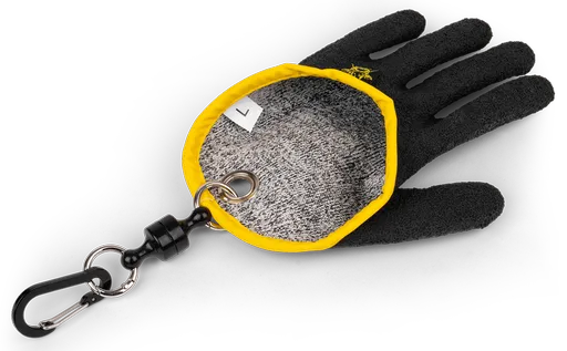 Black cat rukavice landing glove left ľavá - m