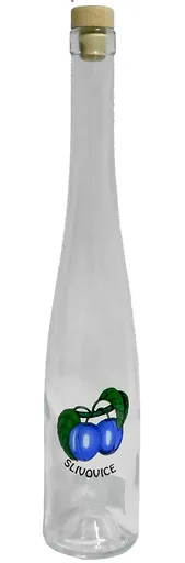 MAKRO - Fľaša Belveder 0,5l rôzne dekory