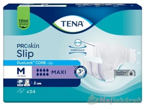 TENA Slip Maxi M plienkové nohavičky 24ks