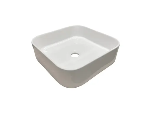 ArtCom Keramické umývadlo SARA 2 | biely lesk 37,5 cm