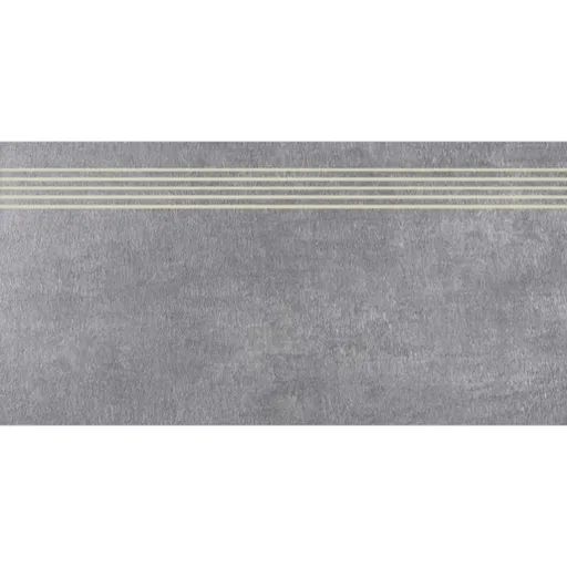 Schodovka Multi Tahiti svetlo sivá 30x60 cm mat DCKSE513.1