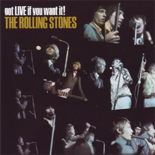 The Rolling Stones, GOT LIVE IF YOU WANT IT, CD
