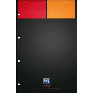 OXFORD International Notepad – blok A4+, 80 listov, štvorčekový (100101876)