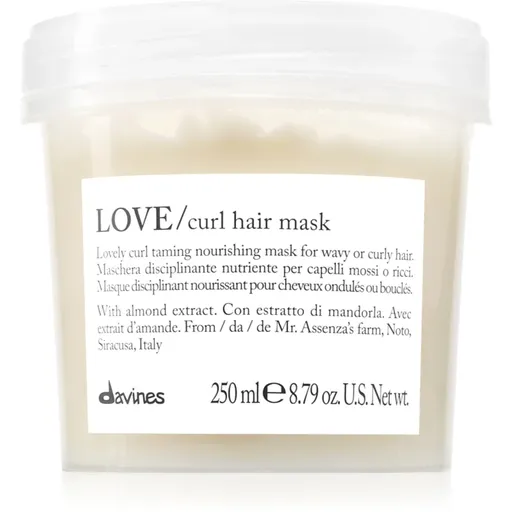 Davines Love Curl Hair Mask intenzívne vyyživujúca maska na kučeravé vlasy 250 ml