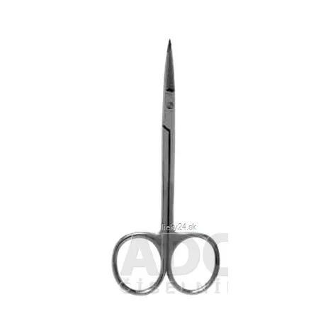 NOŽNICE JEMNÉ OČNÉ - zahnuté 11 cm