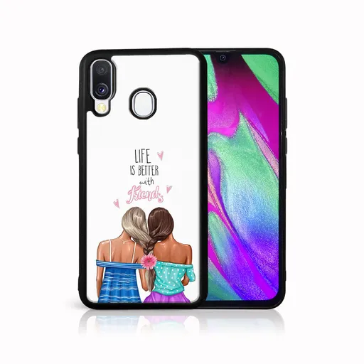 MY ART Ochranný kryt Samsung Galaxy A40 FRIENDS (060)