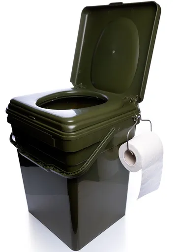 Ridgemonkey toaletné sedátko cozee + vedro modular bucket 30l - toilet seat full kit