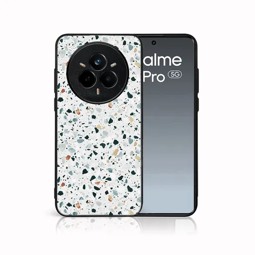 MY ART Ochranný kryt pre Realme 14 Pro 5G GREY TERRAZZO (163)