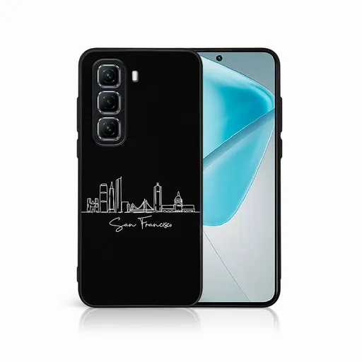 MY ART Ochranný kryt pre Infinix Hot 50 5G SAN FRANCISCO (212)