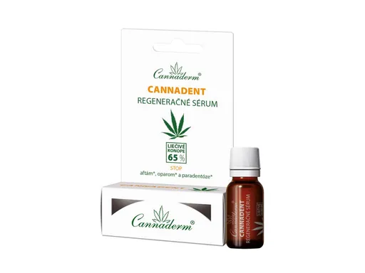 Cannaderm CANNADENT regeneračné sérum na afty a opary 5 ml