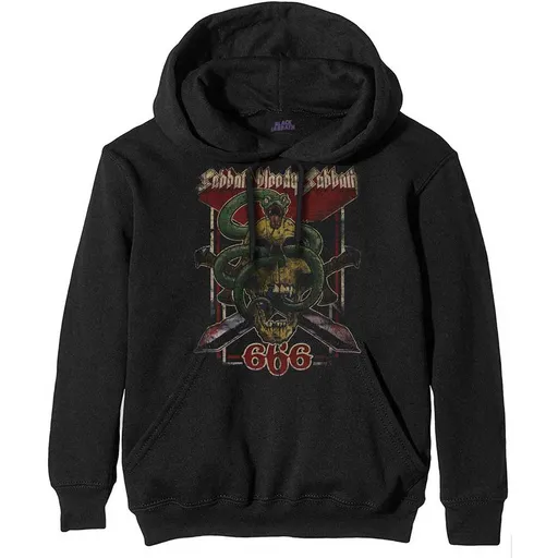 Black Sabbath mikina Bloody Sabbath 666 Čierna S