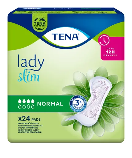 TENA Lady Slim Normal inkontinenčné vložky 24ks