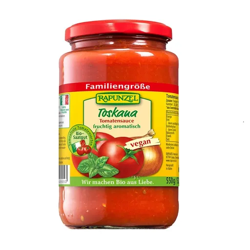 RAPUNZEL TOSKANA omáčka na cestoviny BIO 550 g