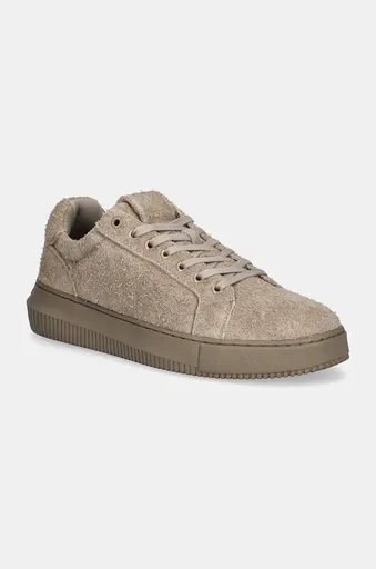 Semišové tenisky Calvin Klein Jeans CHUNKY CUPSOLE LOW SUEDE