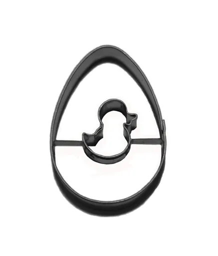 SMOLÍK COOKIE - Vykrajovačka vajíčko/kačička, 5,5cm, pocínovaná