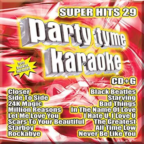Rôzni umelci, PARTY TYME KARAOKE: SUPER HITS 29, CD