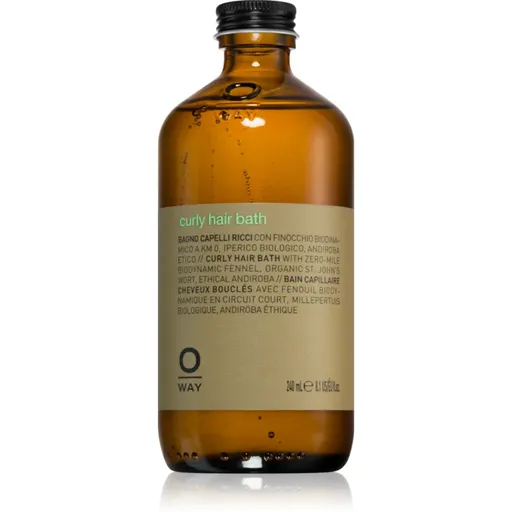 Oway beCurly Hair Bath šampón pre kučeravé vlasy 240 ml