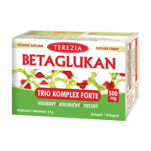 Terezia Company Betaglukan Trio komplex Forte 30 kapsúl