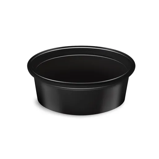 Náhradná miska do terária čierna 50 ml / 10 ks