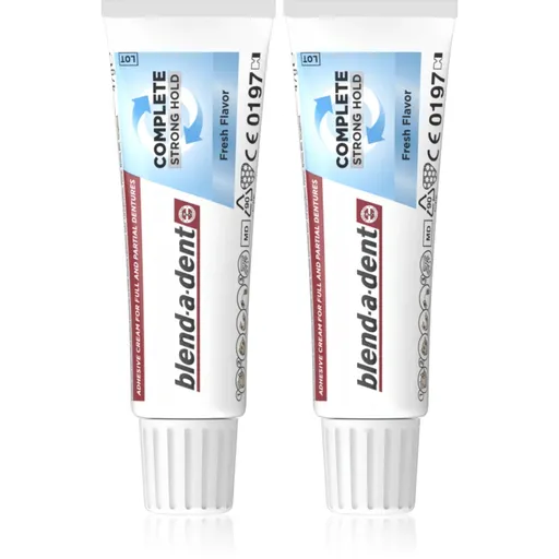 Blend-a-dent Extra Strong Original fixačný krém pre zubnú náhradu 2x47 g