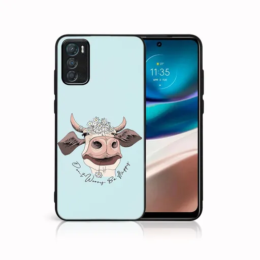 MY ART Ochranný kryt pre Motorola Moto G42 HAPPY COW (181)