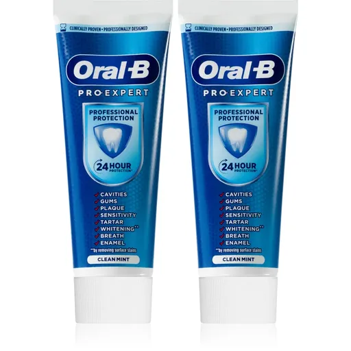 Oral-B Pro Expert Professional Protection Zubná pasta pre ochranu ďasien 2x75 ml