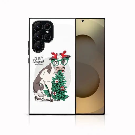 MY ART Kryt s vianočným dizajnom Samsung Galaxy S25 Ultra 5G MERRY CHRISTMAS (074)