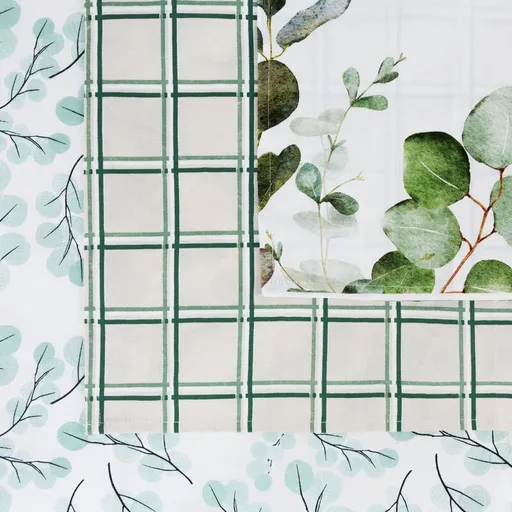 ArtFir Sada kuchynských utierok CLOVER | zelená 50 x 75 cm