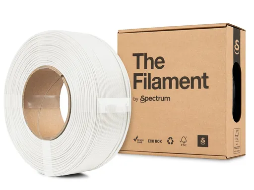 "The Filament" by Spectrum TF-24225, ReFill, PLA Lite, 1.75mm, WHITE, 1kg