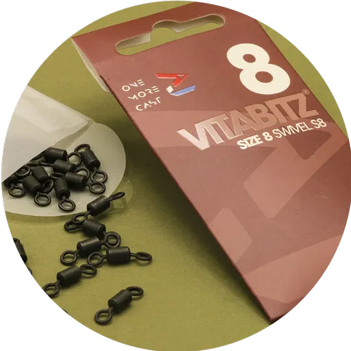 One more cast obratlík vitabitz swivels 20 ks veľkosť 8