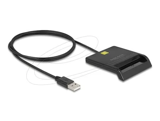 Delock USB 2.0 čítačka čipových kariet pre čipové karty s kontaktným čipom