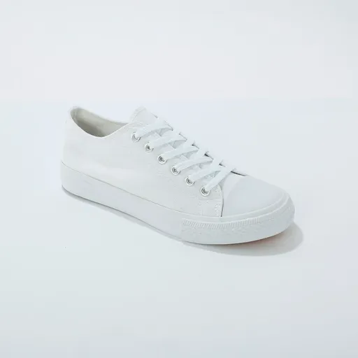 Plátené tenisky so šnúrkami