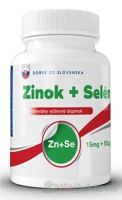 Dobré z SK Zinok 15 mg + Selén 50 μg tbl 100+20 zadarmo (120 ks)