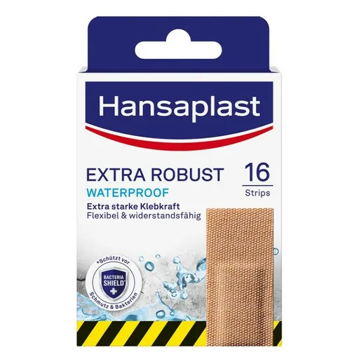 HANSAPLAST Extra Robust odolná náplasť 16 kusov
